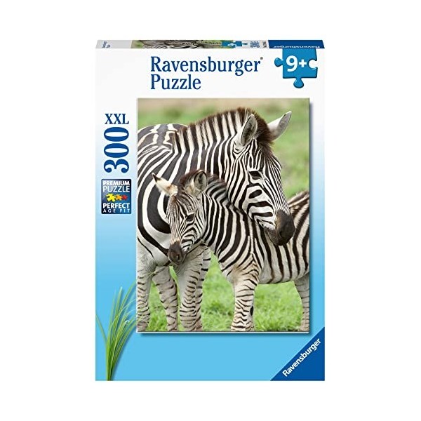 Ravensburger - Puzzle Enfant - Puzzle 300 p XXL - Mes zèbres préférés - Dès 9 ans - 12948