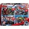 Educa - Avengers. 4 Puzzles Progressifs Enfant. 50/80/100/150 Pièces. Composé De Grandes Pièces Parfaitement Finies. +5 Ans 