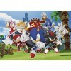 Clementoni- Sonic Supercolor Puzzle-Sonic-104 Pièces, Enfants 6 Ans, Puzzle Dessin Animé-Fabriqué en Italie, 27159, Multicolo