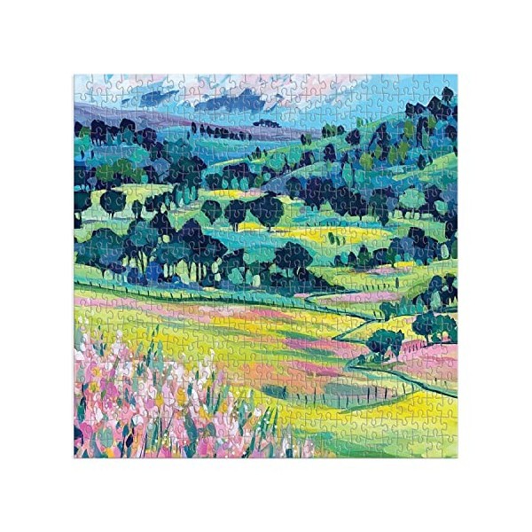 Galison 9780735371378 Painted Hills Jigsaw Puzzle, Multicoloured, 500 Pieces