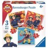 Pompier Sam Puzzle, 3 Puzzle von Ravensburger