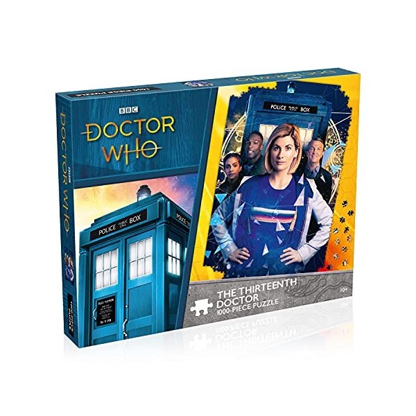 Doctor Who Contemporary 1000 Piece Jigsaw Puzzle Game