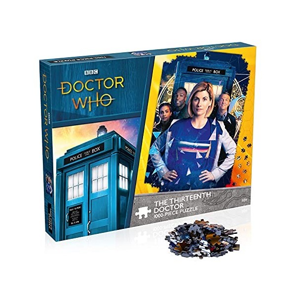 Doctor Who Contemporary 1000 Piece Jigsaw Puzzle Game