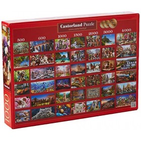 Castorland- Puzzle, CSC104444, Coloris Assortis