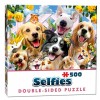 Cheatwell Games 500 Piece Double-Sided Selfie Puzzles Buddies