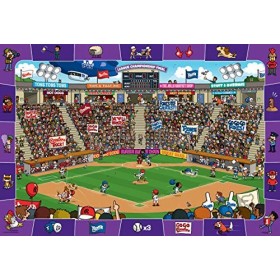 EuroGraphics Spot and Find Baseball MO Puzzle 100 pièces 