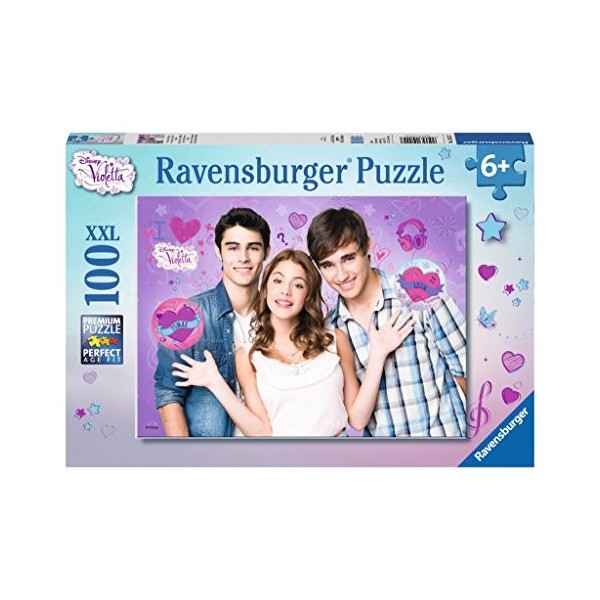 Ravensburger - 10555 - Puzzle Enfant Classique - Nouveau Départ De Violetta - 100 Pièces XXL