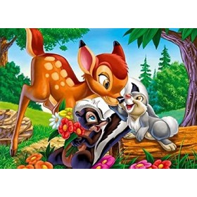 Clementoni - Puzzle pour enfant - Les Animaux - Amis - 104 pièces