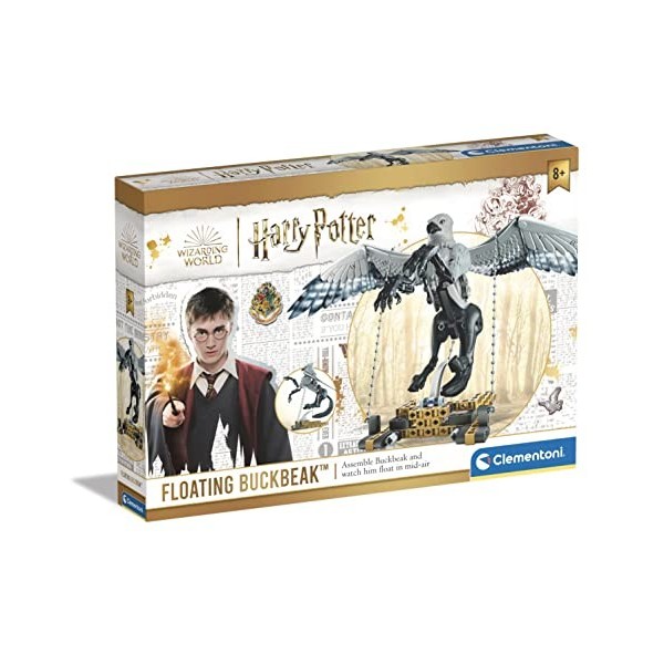 Clementoni Harry Potter Modèle Hippogriffe Buckbeak À Assembler avec Ailes Articulées 50 cm , Jeu Scientifique 8 Ans-Made in