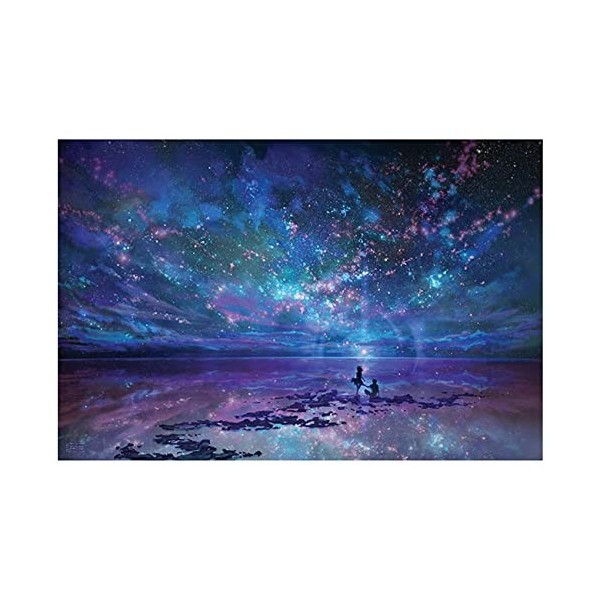 Fantasy Starry Puzzle 1000 pièces Puzzle de décompression pour adultes 1000 pièces Puzzle de définition Jouets