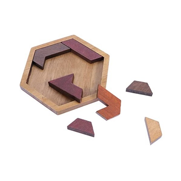 24 Pièces Board Games Jouets DéVeil edutoy Ancien Puzzle Cadeau Enfant en Bois