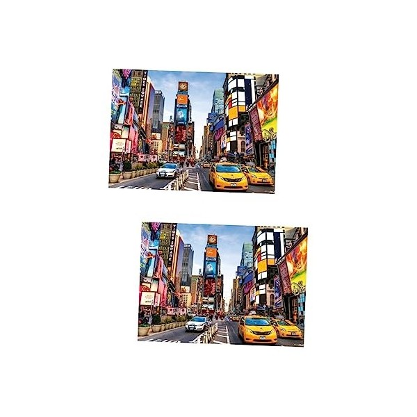 Toyvian 1000 Pièces 1 Ensemble Puzzle Adulte Puzzles Difficiles pour Adultes Célèbre Puzzle dart Puzzle 1000 Énigmes Diffici