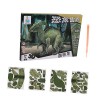 Toyvian 1 Ensemble 39 Puzzle Dinosaure Puzzle pour Enfants Puzzles De Bricolage Jeux De Puzzle à Empiler Jouet Éducatif Préco