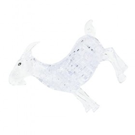 ibasenice 1 Pc Puzzle en Cristal en Trois Dimensions Puzzles 3D pour Les Enfants De 8 à 10 Ans Puzzle Animaux en Verre Casse-