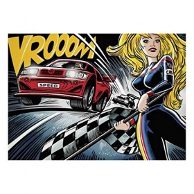 Dino Toys 532724 Pop Art Puzzle de Course 1000 pièces