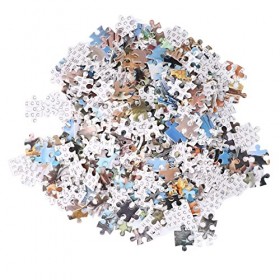 Jigsaw Puzzle Gift, Funny Animal Jigsaw Puzzle Exquis Safe Mellow 1000pcs pour la Formation à la logique pour Les Enfants pou