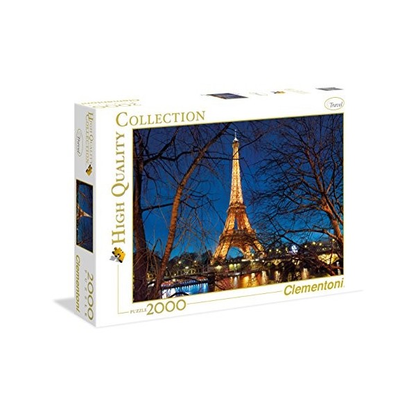 Clementoni - 32554.2 - Puzzle - Paris - 2000 Pièces