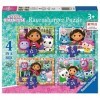 Ravensburger Dollhouse Gabbys Puzzle Maison de poupée pour Enfants à partir de 3 Ans – 4 dans Une boîte 12, 16, 20, 24 pièc