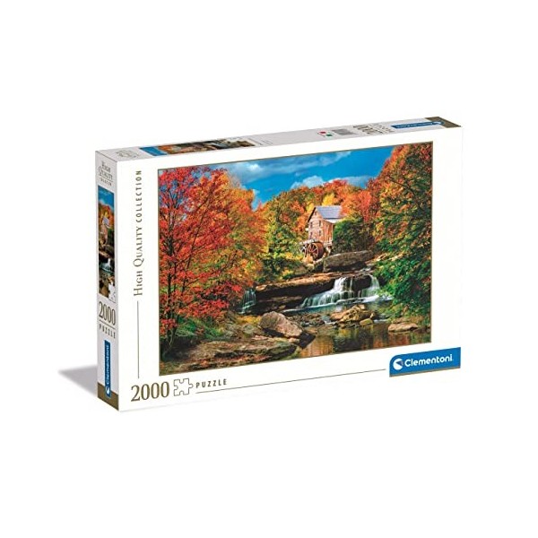 Clementoni Collection Glade Creek Grist Mill-2000 Pièces-Puzzle, Divertissement pour Adultes-Fabriqué en Italie, 32574