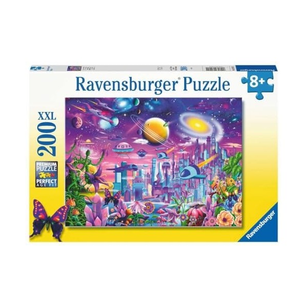 Ravensburger Cosmic City Puzzle 200 pièces pour Enfants à partir de 8 Ans, 13291, Multicolore