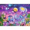 Ravensburger Cosmic City Puzzle 200 pièces pour Enfants à partir de 8 Ans, 13291, Multicolore