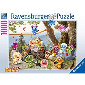 RAVENSBURGER PUZZLE- Bij de Picknick Gelini Ravensburger 16750 Puzzle pour Pique-Nique 1000 pièces, Dieu des Mers