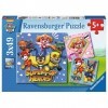 Ravensburger- Paw Patrol Puzzle 3 x 49, 08036 