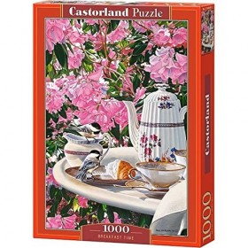 Castorland- Breakfast Time-1000 Pieces Puzzle, C-104697-2, coloré