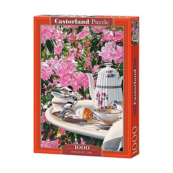 Castorland- Breakfast Time-1000 Pieces Puzzle, C-104697-2, coloré