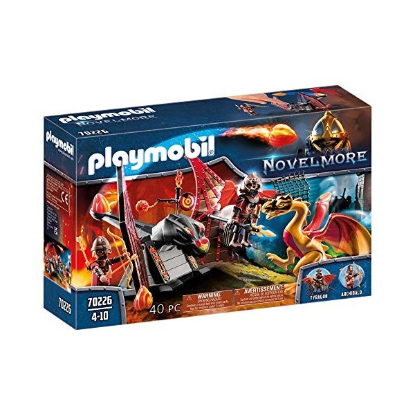 Playmobil Burnham Raiders et Dragon doré