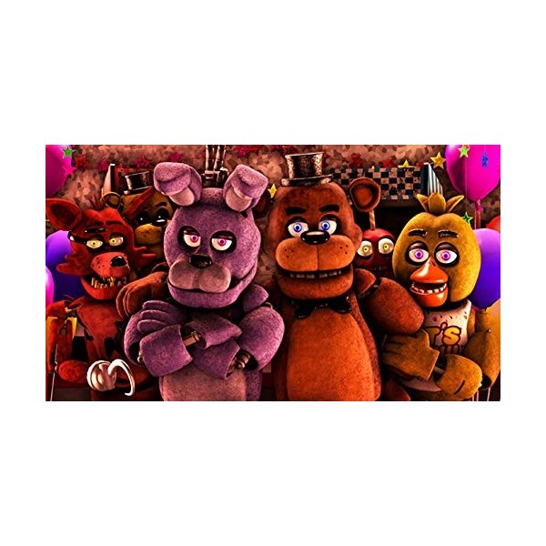 Fnaf Puzzle en bois 5 nuits - Puzzle Anime - Puzzle 200/300/500/1000 pièces - Pour adultes et enfants