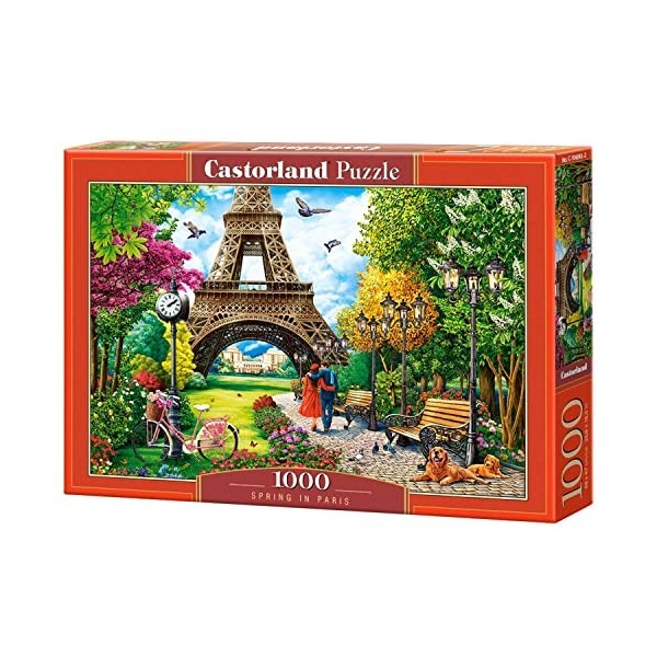 Castorland Puzzle 1000 pièces : Printemps à Paris