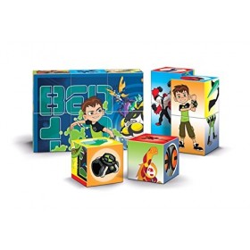 Clementoni - 41507 - Multiplay Cube Puzzle - Ben 10&nbsp;- 12&nbsp;Pièces