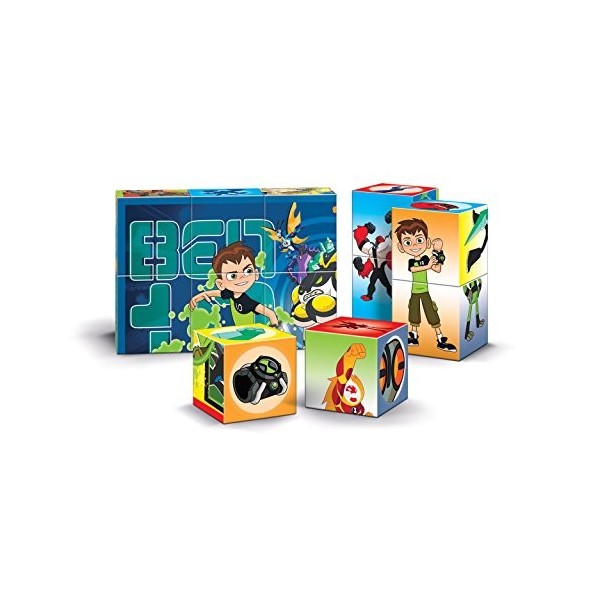 Clementoni - 41507 - Multiplay Cube Puzzle - Ben 10 - 12 Pièces