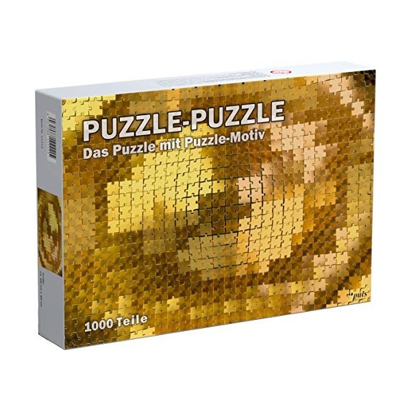 Puzzle-Puzzle - 1000 Teile: Das erste Puzzle mit Puzzle-Motiv