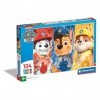 Clementoni Supercolor Paw Patrol – 104 pièces Enfants 6 Ans, Puzzle Dessins animés, fabriqué en Italie, 25769, Multicolore