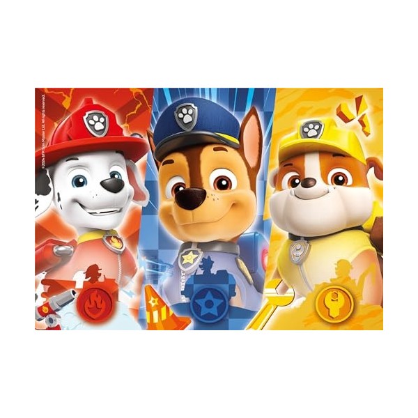 Clementoni Supercolor Paw Patrol – 104 pièces Enfants 6 Ans, Puzzle Dessins animés, fabriqué en Italie, 25769, Multicolore