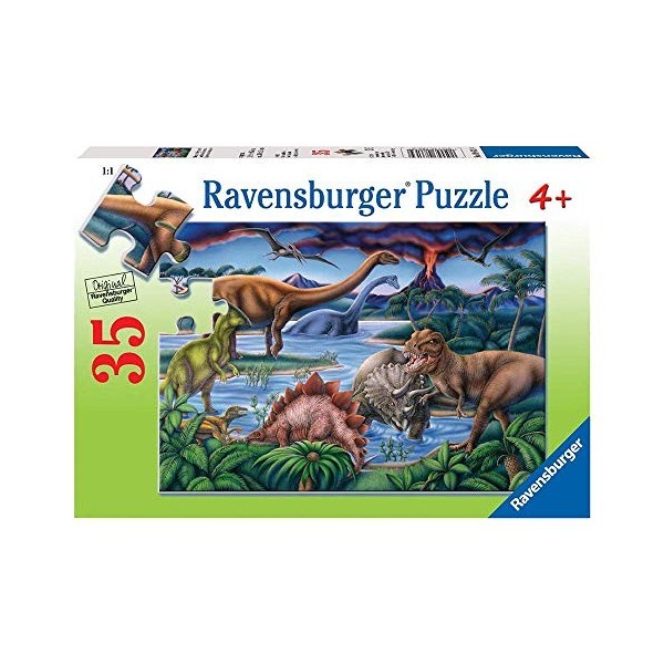 Ravensburger 8613 Dinosaur Playground 35pc, Childrens Puzzles