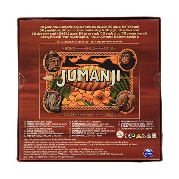 Cardinal Games Jumanji 6055051 Puzzle 300 pièces, différentes Couleurs