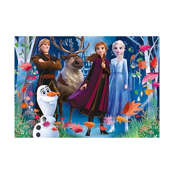 Clementoni- Disney Frozen Reine des Neiges 2, 20611, Multicolore