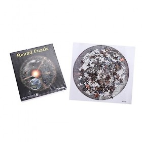 ERINGOGO 1000 Pièces Planète 1000 pièces Puzzle Avion Puzzle - Puzzle Intelligence Adulte - Puzzle Spatial Adulte - Puzzle Am