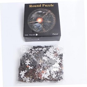 ERINGOGO 1000 Pièces Planète 1000 pièces Puzzle Avion Puzzle - Puzzle Intelligence Adulte - Puzzle Spatial Adulte - Puzzle Am