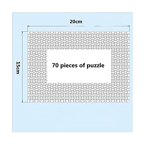 ALKOY Puzzles Pour Adultes Et Enfants, Italie – Lac de Garde Puzzle Difficile Et Défi/B/70 Pièces