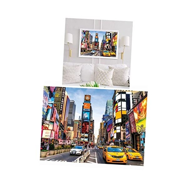 Toyvian 1000 Pièces 1 Ensemble Célèbre Puzzle dart Puzzle Peinture à lhuile Puzzles Difficiles pour Adultes Puzzle Adulte P