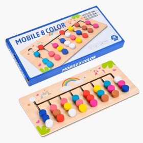 Neamou Jouets dapprentissage Puzzle Coulissant, Jeu de société de Puzzle Coulissant | Jeu de société de Correspondance de Co