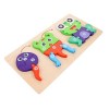 AOKWAWALIY 1 Ensemble Puzzle Enfant en Bas Âge Puzzle Jouets pour Tout-Petits Enfants Jouets Jouets dapprentissage Préscolai