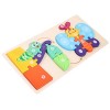 AOKWAWALIY 1 Ensemble Puzzle Enfant en Bas Âge Puzzle Jouets pour Tout-Petits Enfants Jouets Jouets dapprentissage Préscolai