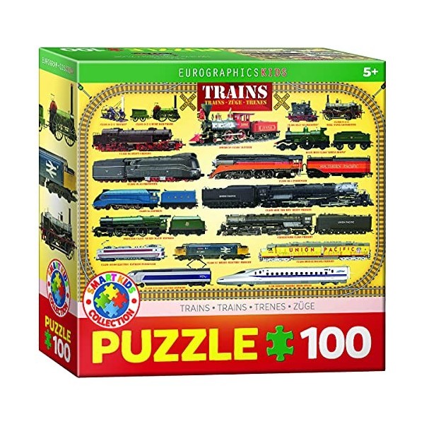 Eurographics Trains Mo Puzzle 100 pièces 