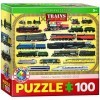 Eurographics Trains Mo Puzzle 100 pièces 