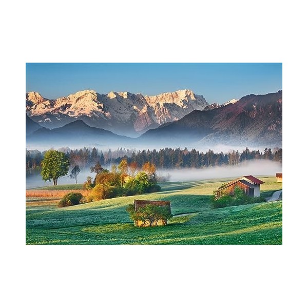 Schmidt Spiele 59762 Garmisch-Partenkirchen, Murnauer Moos, 1000 pièces Puzzle, Coloré